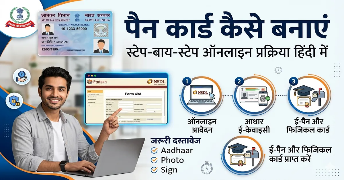 Pan Card Kaise Banaye apply now