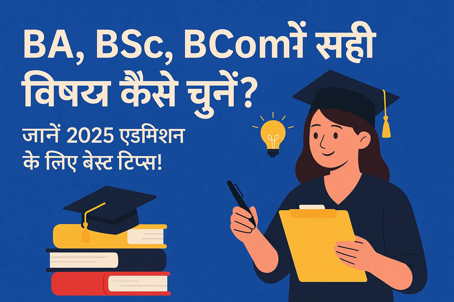 BA BSc BCom में सही विषय कैसे चुनें? | Graduation में Subject चुनने का सही तरीका 2025